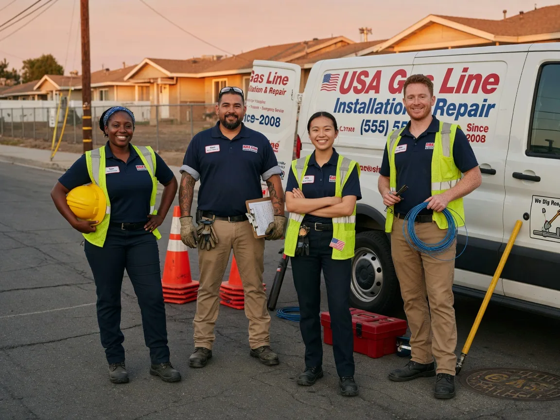 Gas Line Installation company in Farmville, VA